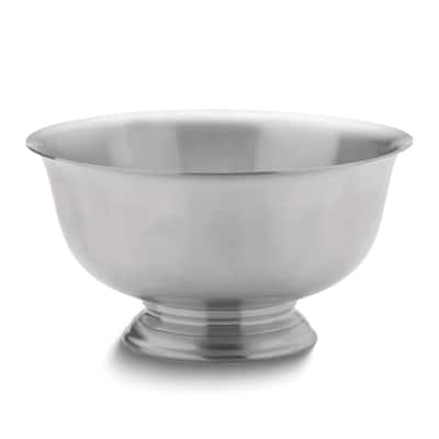 Curata Polished Pewter Small Revere Bowl