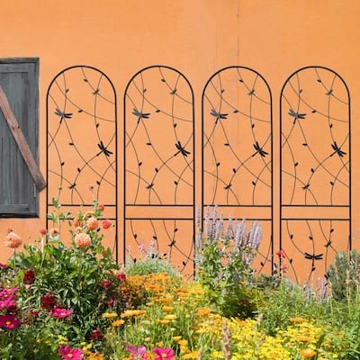 4 Pack Metal Garden Trellis