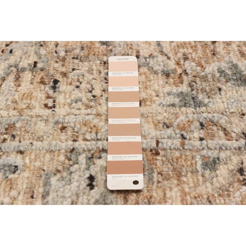 ECARPETGALLERY Hand-knotted Jules Serapi Tan Wool Rug - 8'2 x 9'11