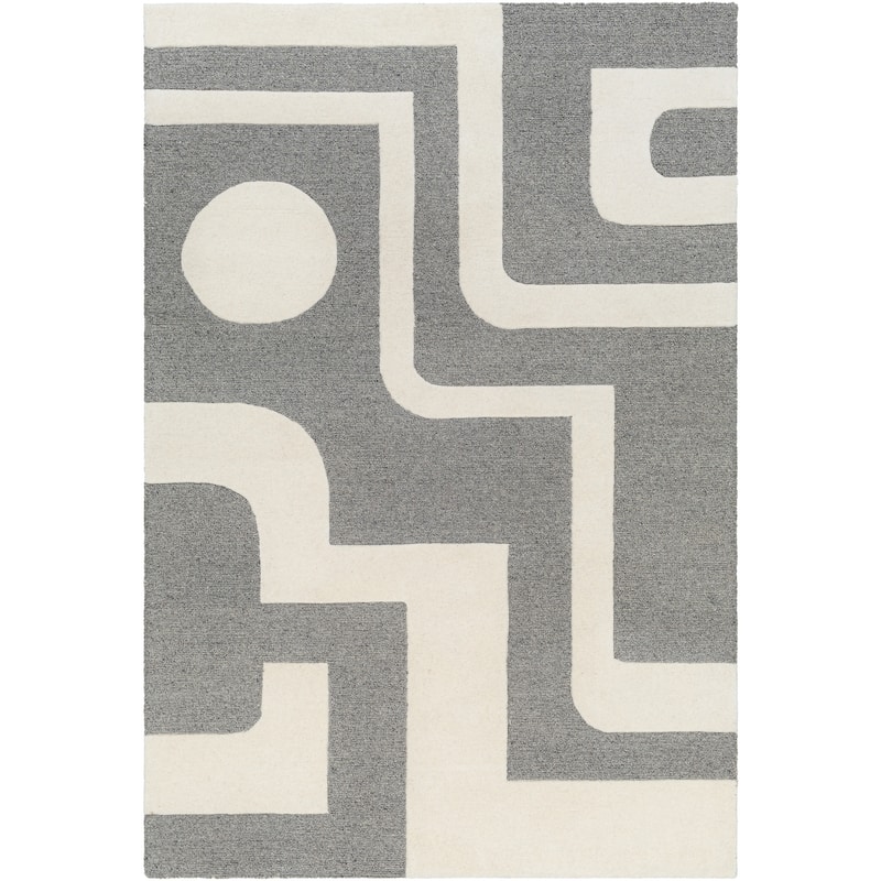 Dion Handmade Modern Wool Rug