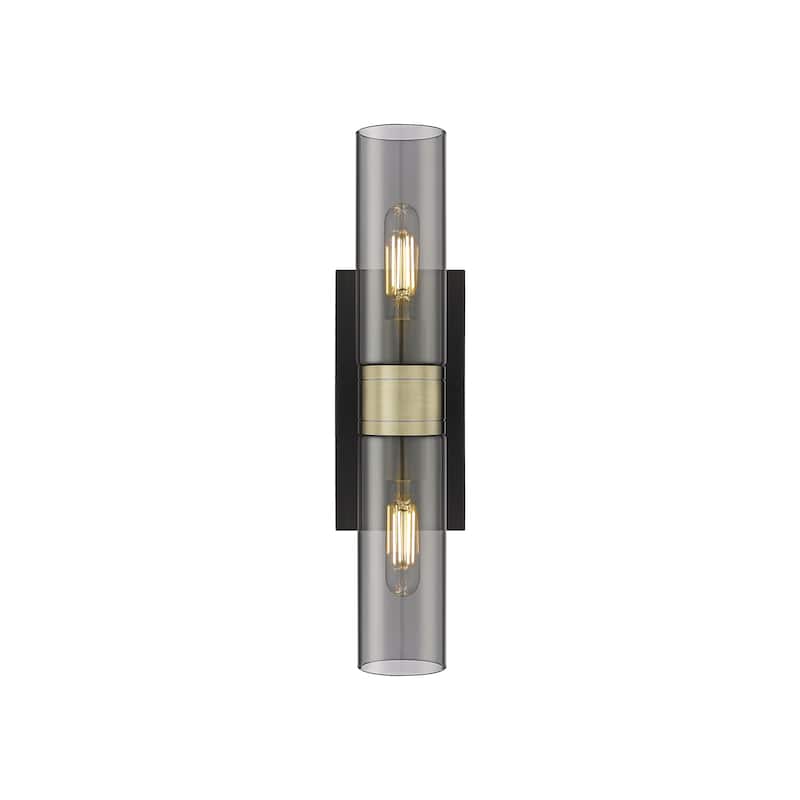 Innovations Lighting Ballston Urban - 2 Light 8" Wall-Mounted Bath Vanity Light