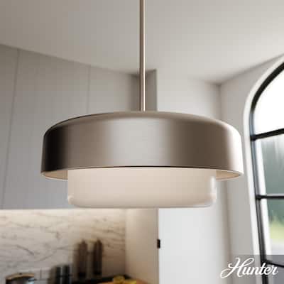 Hunter Station Modern Minimalist Pendant - Mid-Century, Retro, Transitional