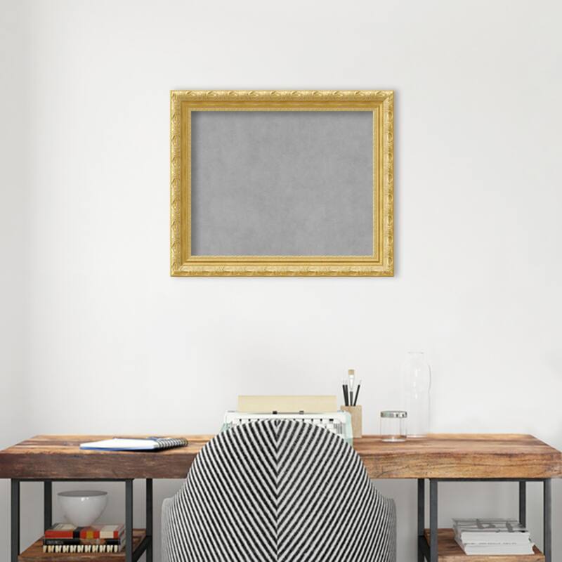 Amanti Art Versailles Gold Framed Magnetic Board