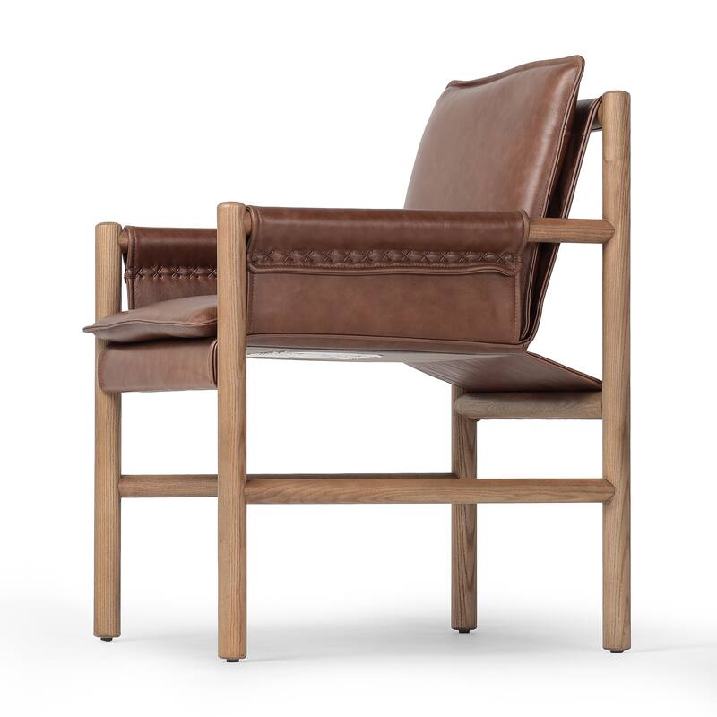 Glinda Dining Chair-Havana Brown - 23.5W x 26.25 x 34.0H