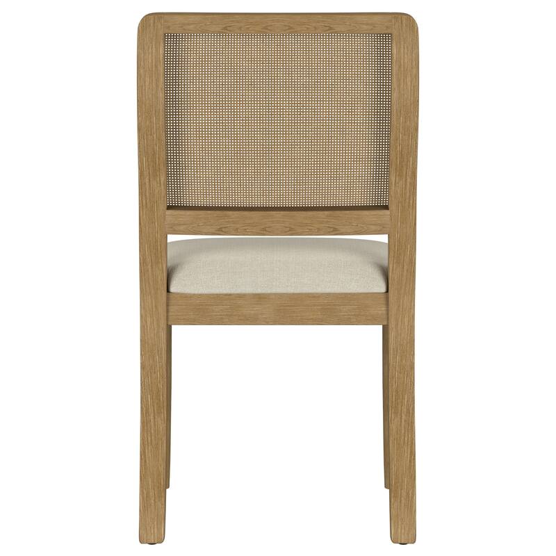Benson Sand Wash Cane Dining Side Chair (Set of 2)