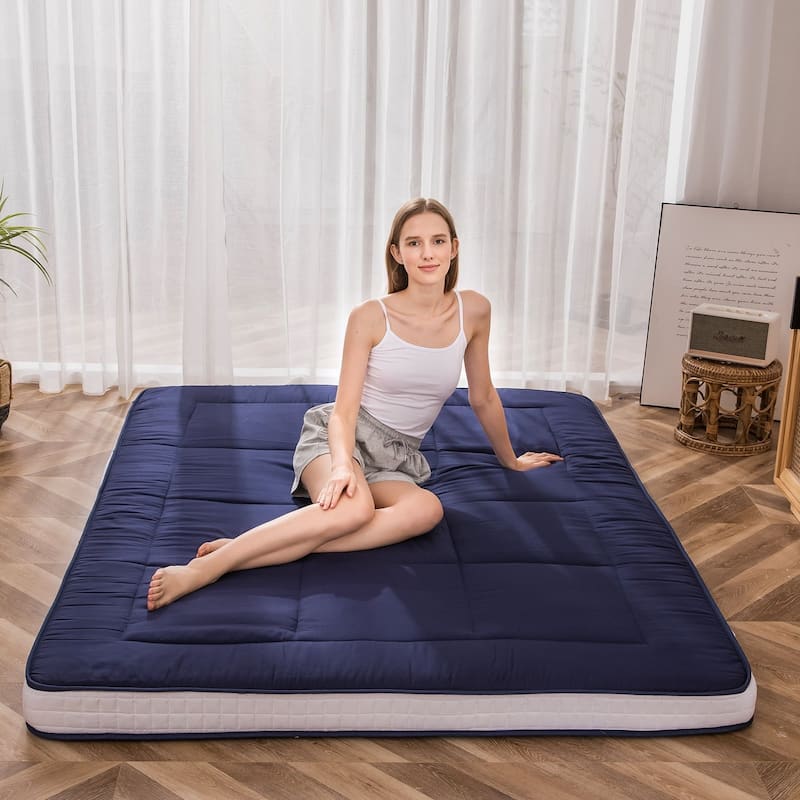 Padded Japanese Roll Up Floor Futon Mattress