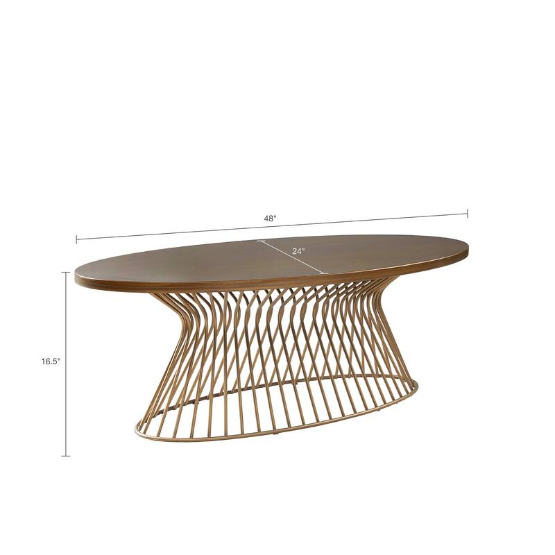 Mercer Coffee Table，Modern Accent table ,for Living Room Bedroom Studio, Comfy ，Living Room table Comfy Reading