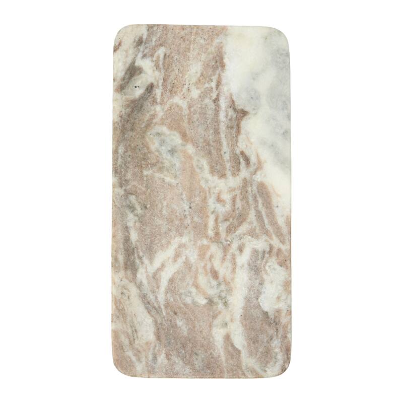 Modern Marble Serving Board - 12.0"L x 6.0"W x 0.6"H