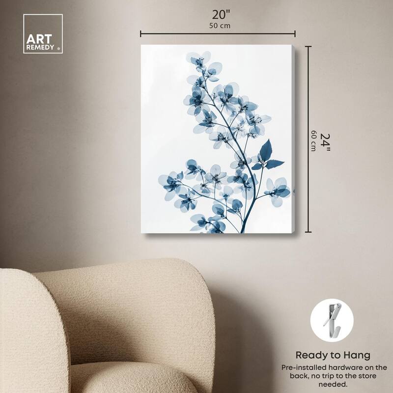 Lucent Bloom II Canvas by Art Remedy, Gallery Wrapped
