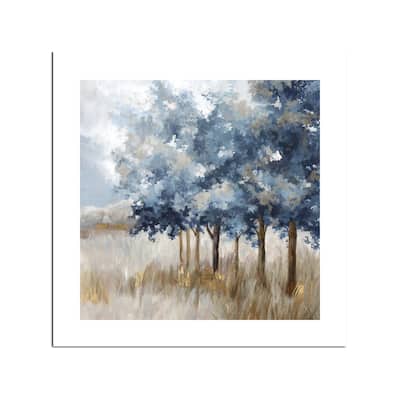 Quiet Golden Fall Fine Art Paper Print by Eva Watts - Multi