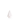 Teton 8.25-Inch Tall White Ceramic Tree, Set of 4