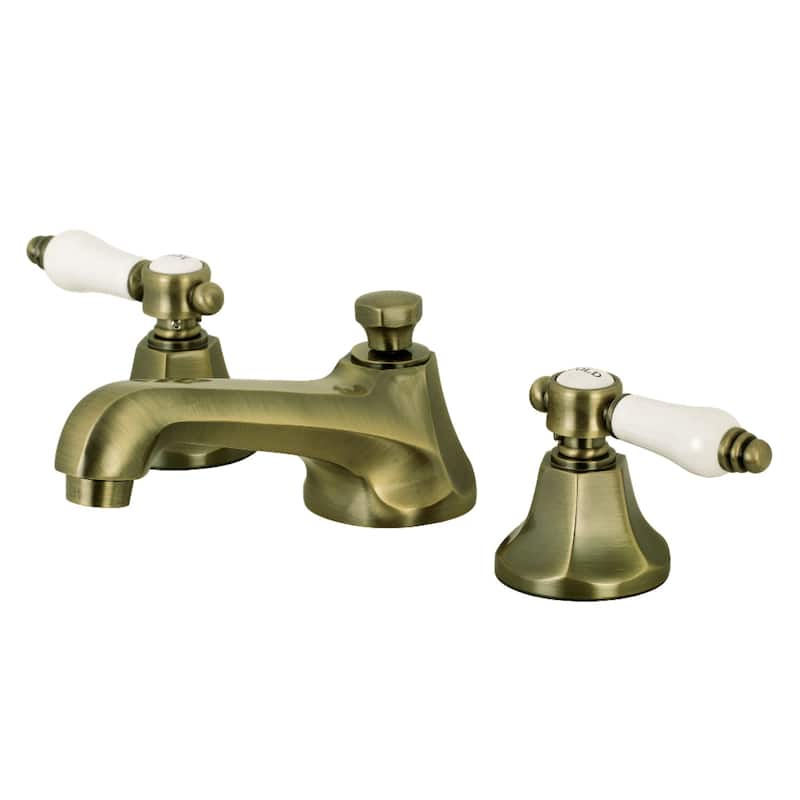 Bel-Air 8 in. Widespread Bathroom Faucet - Antique Brass