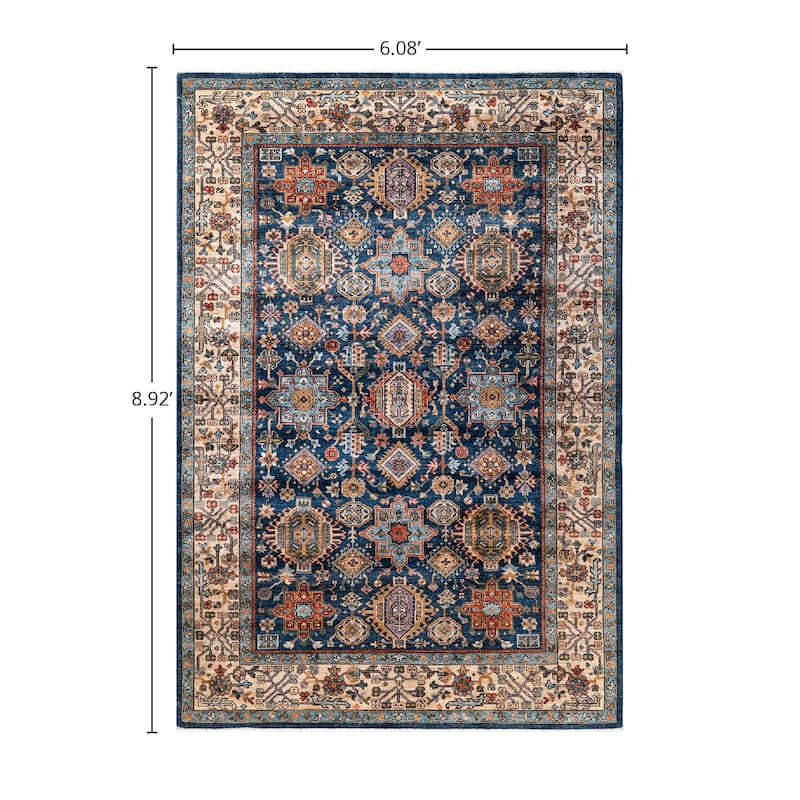 Serapi, One-of-a-Kind Hand-Knotted Area Rug - 6' 1" x 8' 11"