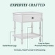 preview thumbnail 2 of 20, Walker Edison Easy Assembly Solid Wood 1-Drawer Nightstand