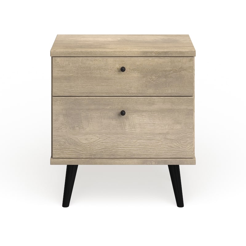 Carson Carrington Hitra Mid-century 2-drawer Nightstand