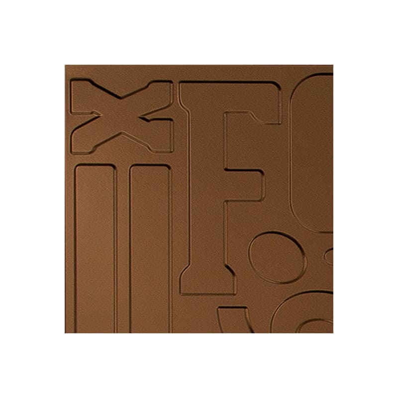 FASÄDE Alphabet 4-foot x 8-foot PVC Wall Panel in Oil Rubbed Bronze