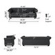 preview thumbnail 5 of 17, Farhart Tufted 3 Seater Sofa by Christopher Knight Home