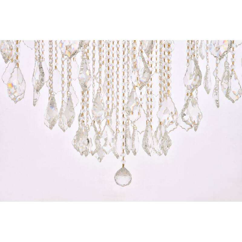 Elegant Lighting 2800G96/RC Maria Theresa 86 Light 72" Wide Crystal