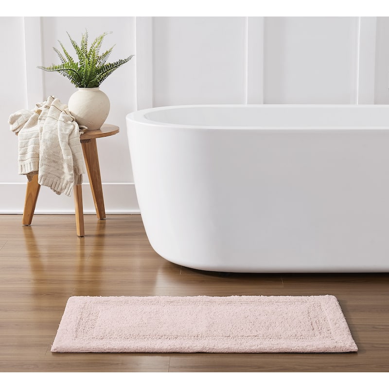 Royal Velvet Classic Cotton Bath Rug (Available in Multiple Sizes) - (1) 24x40 - Blush
