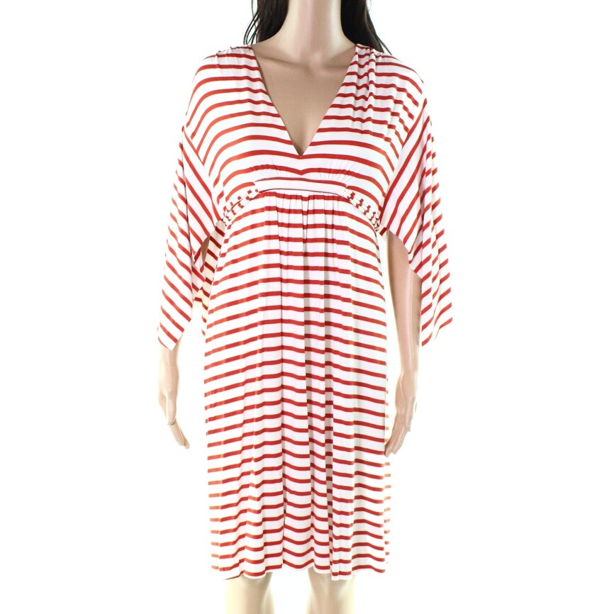 Shop Rachel Pally Red White Womens Size Large L Striped Maternity