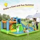preview thumbnail 4 of 8, Costway 6 in 1 Inflatable Giant Kids Water Park Bounce House with Dual - As Picture Shows - See Details