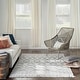 preview thumbnail 5 of 3, New Concept Washables Grey/Ivory Flat Woven Moroccan Indoor Area Rug