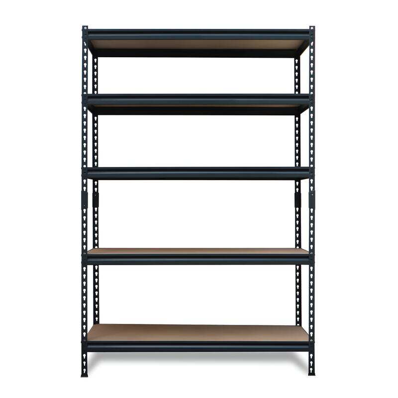 Pro Series Heavy Duty Storage Collection for Warehouses and Garages - 72"H x 48"W x 18"D 5-tier