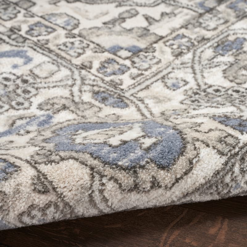 Nourison Concerto Traditional Persian Medallion Area Rug.