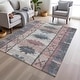 preview thumbnail 17 of 84, Machine Washable Indoor/Outdoor Tribal Global Chantille Rug