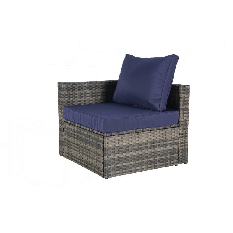 Outdoor Patio Sofa Set for Poolside Relaxation and Entertainment