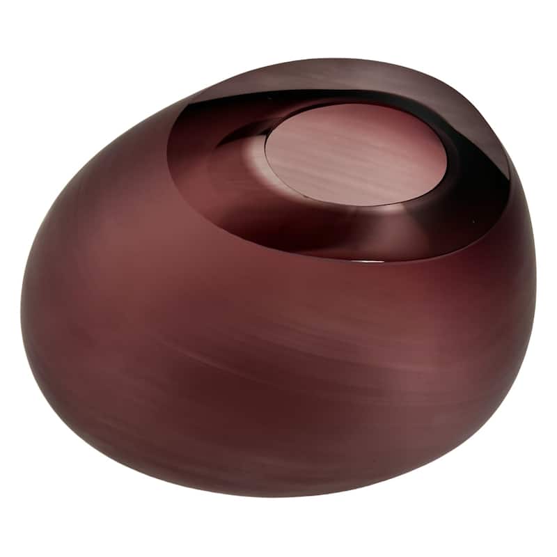 Premium Contemporary Glass Vase in Purple