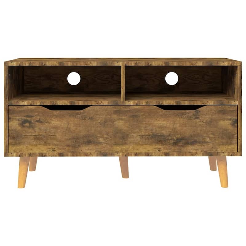 vidaXL TV Stand TV Console Sideboard TV Unit Home Media Unit Engineered Wood - 35.4" x 15.7" x 19.1"