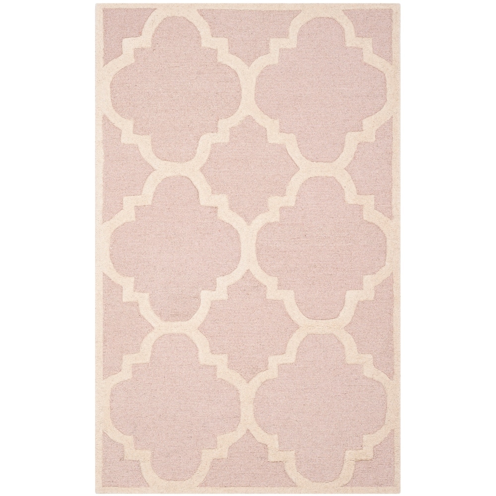SAFAVIEH Handmade Cambridge Gullveig Modern Moroccan Wool Rug