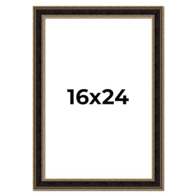 16x24 Frame Gold Antique Vintage Sold Wood Picture Frame | 1.75 Inch