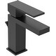 preview thumbnail 13 of 11, Symmons Duro Single Hole Single Handle Bathroom Faucet with Drain Matte Black