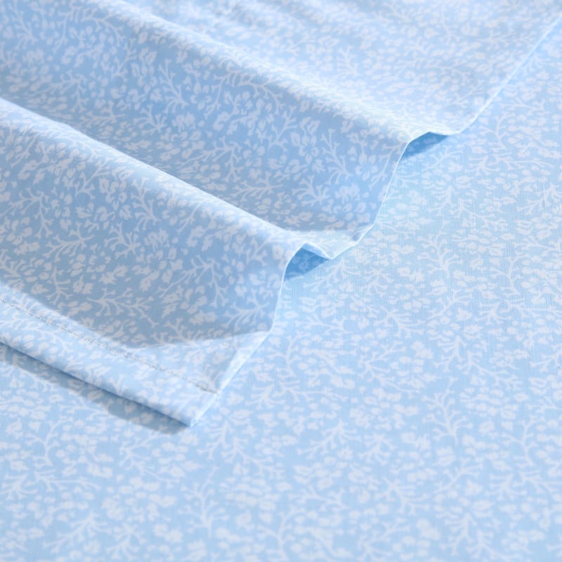 Laura Ashley Printed Cotton Percale Sheet Set