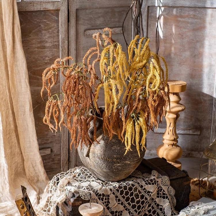 RusticReach Artificial Amaranth Stem 23.6" Tall