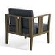 preview thumbnail 70 of 195, Outdoor Teak Solid Wood Patio Furniture Set Loveseat Armchair Table Collection