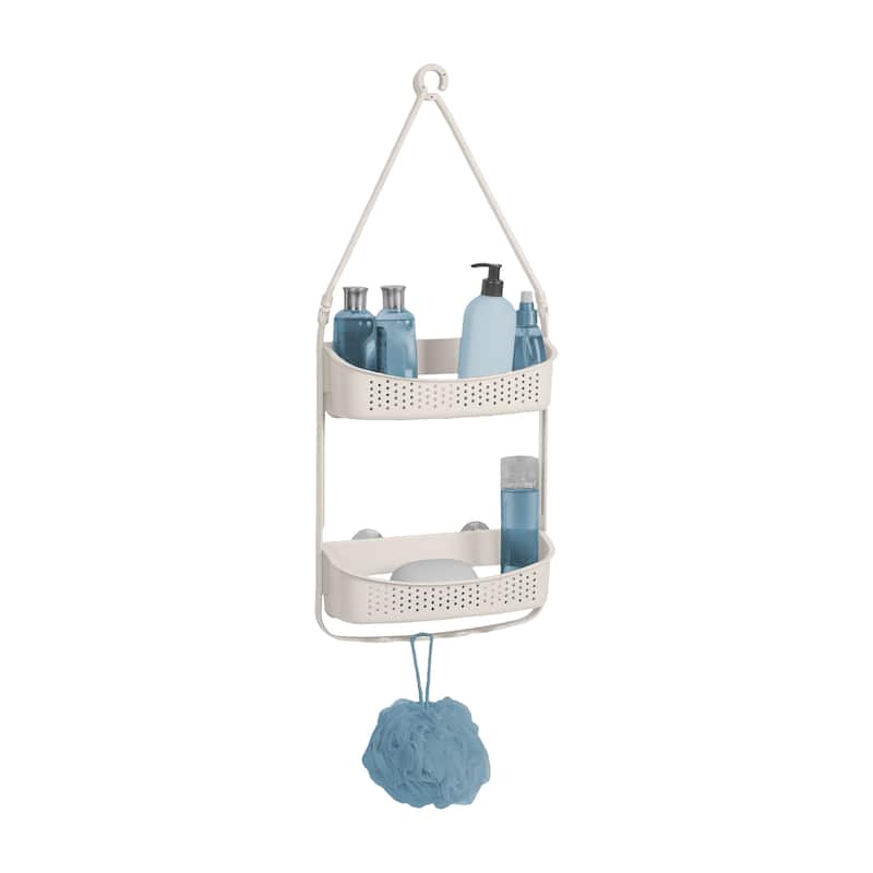 Bath Bliss 2 Way Convertible Shower Caddy in Cashmere