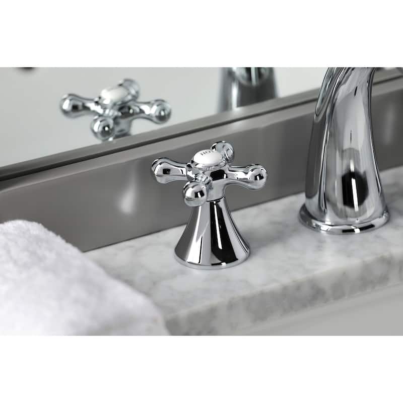 Kingston Brass Naples 8 in. Widespread Bathroom Faucet