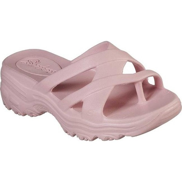 skechers sandals pink