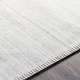 preview thumbnail 11 of 12, Fayla Handmade Solid Striped Viscose Area Rug