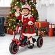 preview thumbnail 25 of 28, Gymax Kids Tricycle w/Foot Pedals Forward/Backward Steering Handlebars
