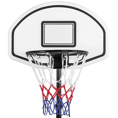 Yaheetech 5.2-7 ft Portable Basketball Hoop System for Youth Outdoor