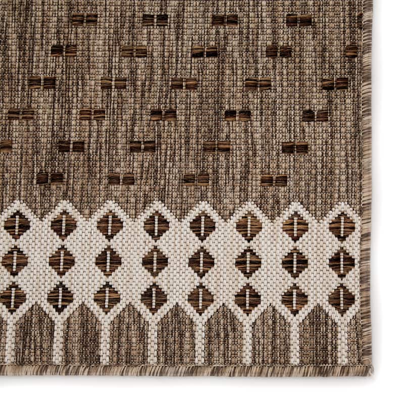 Nikki Chu Tirana Indoor/ Outdoor Borders Area Rug
