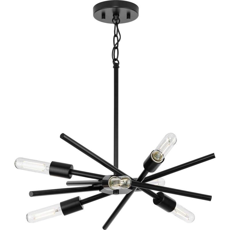 Progress Lighting Astra 6 Light 23" Wide Sputnik Chandelier