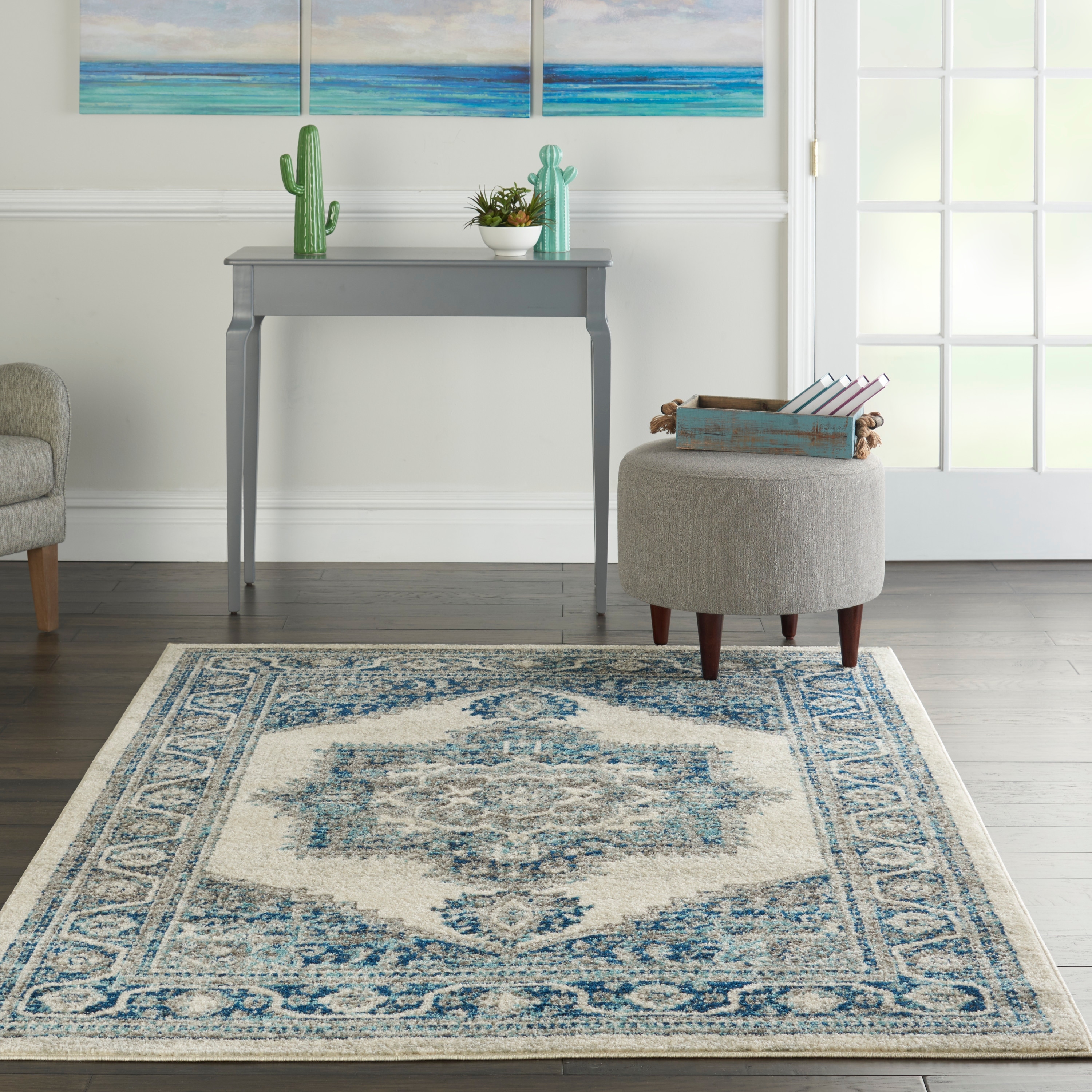 Nourison Persian Vintage Medallion Area Rug