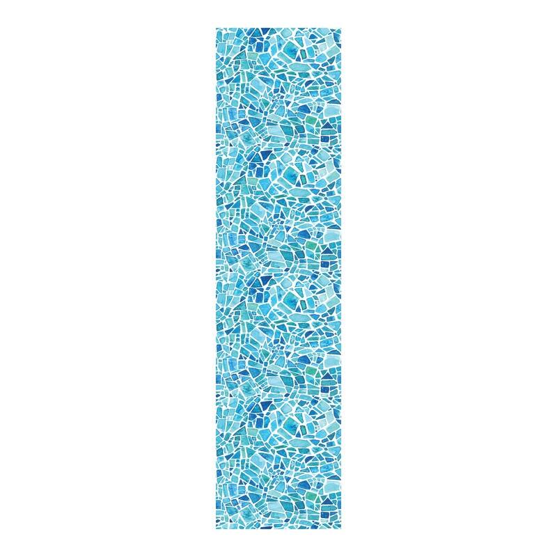Crearreda Blue Mosaic Premium Window Film