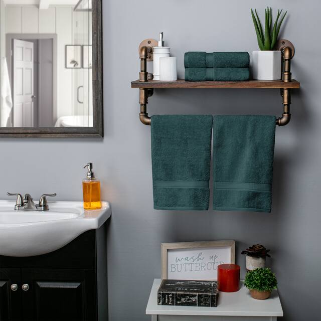 Marche Egyptian Cotton 4 Piece Hand Towel Set by Miranda Haus