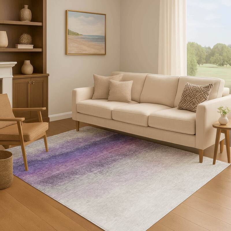 Premium Washable Super Soft Abstract Ombre Mayfield Rug